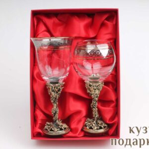 Подарочный набор «Белое и Красное», два бокала